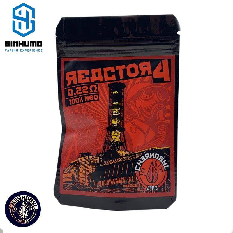 Reactor4 0.22Ohm by Chernobyl coils by Charro Coils