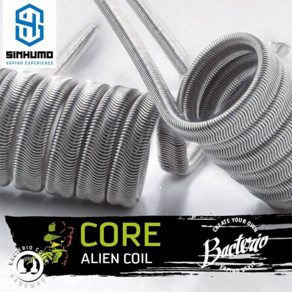 Core Alien 0,21 Ohm KA1 + N80 by Bacterio Coils
