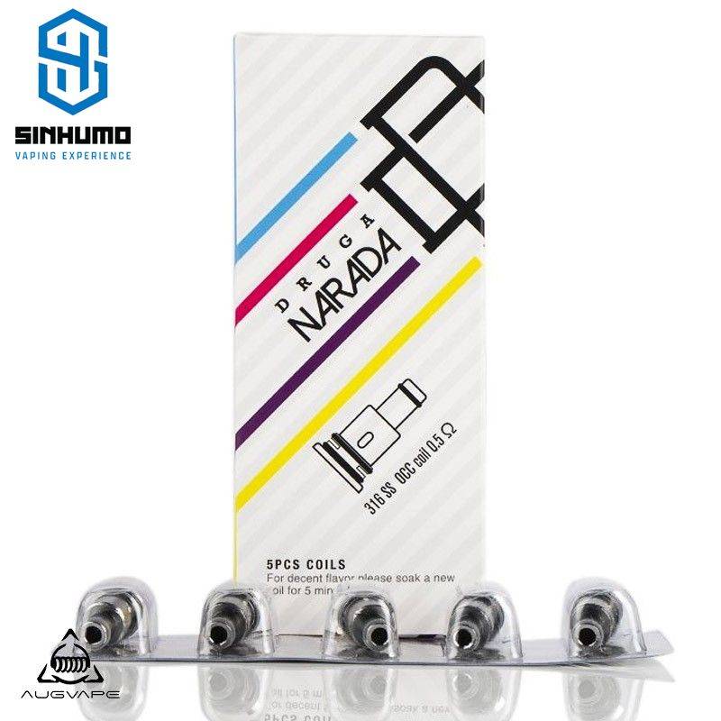 Resistencia OCC 316SS 0.5 Ohm para Pod Druga Narada by Augvape