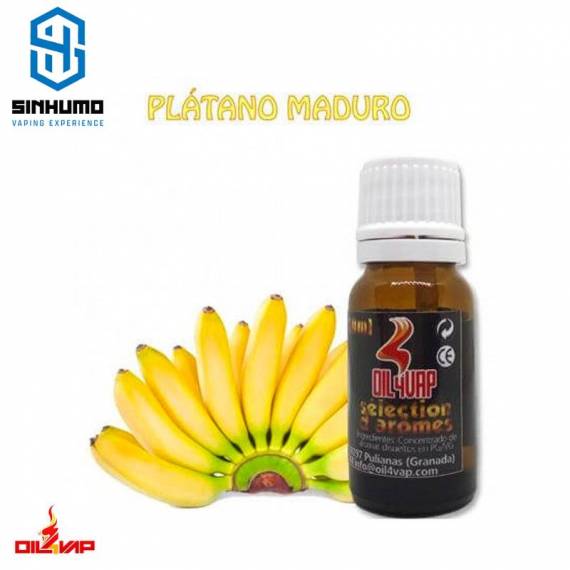 Aroma Plátano maduro 10ml by OIL4VAP Aroma Plátano maduro 10ml by OIL4VAP