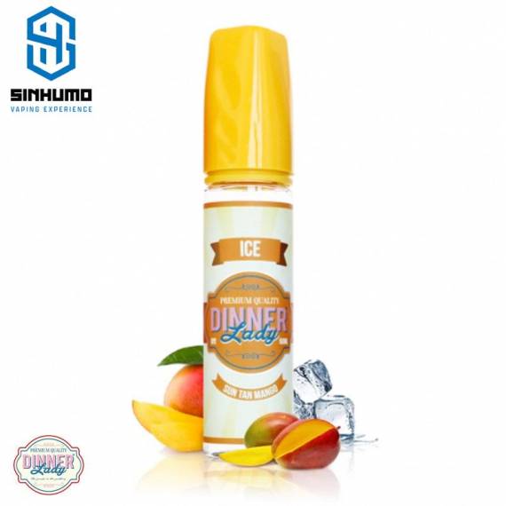 Ice Sun Tan Mango Aroma Short 50ml by Dinner Lady Ice Sun Tan Mango Aroma Short 50ml by Dinner Lady