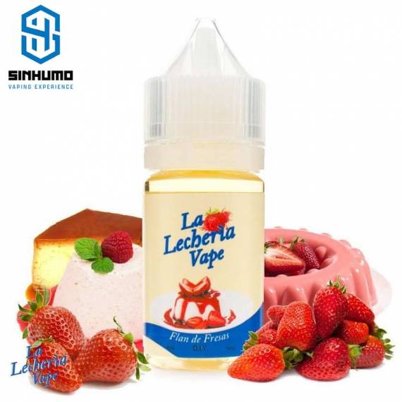 Aroma Flan de Fresas 30ml by La Lechería Vape Aroma Flan de Fresas 30ml by La Lechería Vape