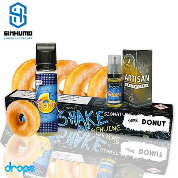 Dear Donuts Shake N'Vape Aroma Short 60ml By Drops Dear Donuts Shake N'Vape Aroma Short 60ml By Drops