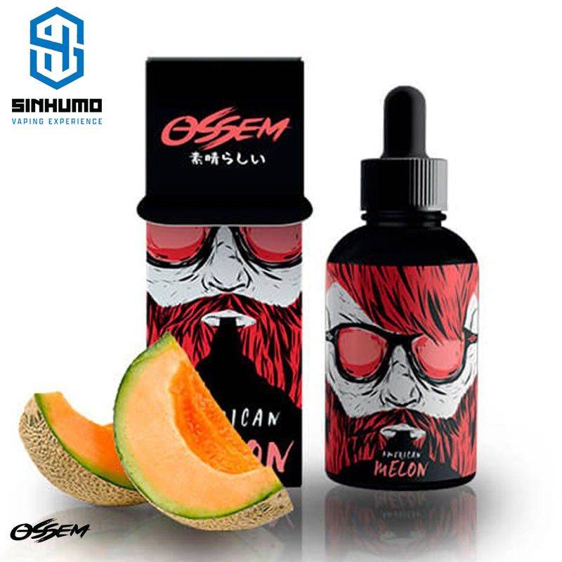 E-liquid de melón. Juice American Melon 50ml By Ossem