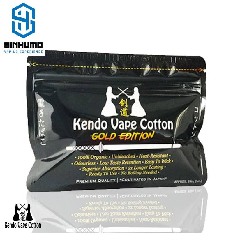 Gold Edition By Kendo Vape Cotton