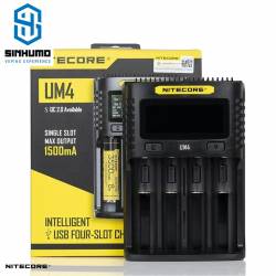 Cargador UM4 Four Slot 2A By Nitecore