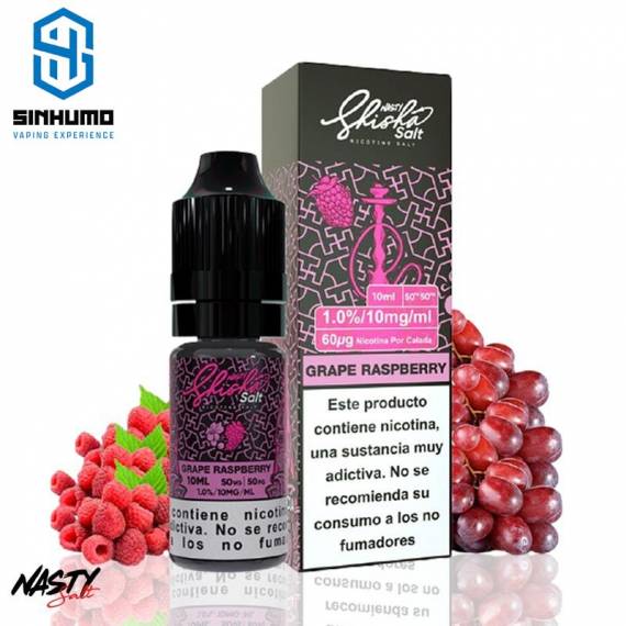Sales Grape Raspberry 10ml by Nasty Juice Shisha Salt