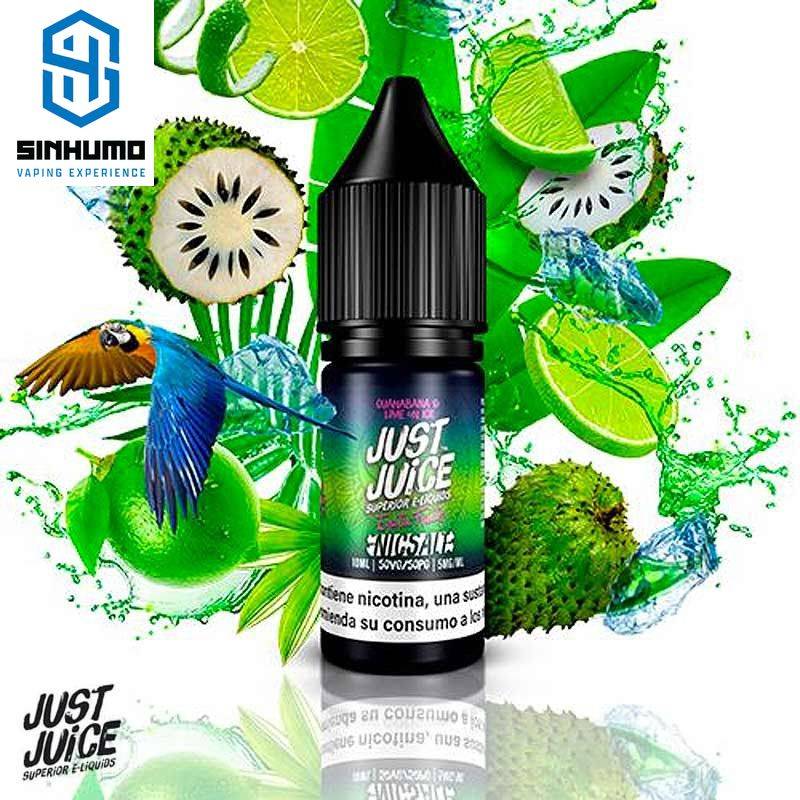 Guanabana & Lime On Ice 10ml by Just Juice Exotic Fruits Salt