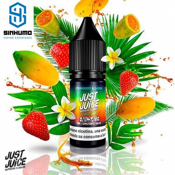 Strawberry & Curuba 10ml by Just Juice Exotic Fruits Salt