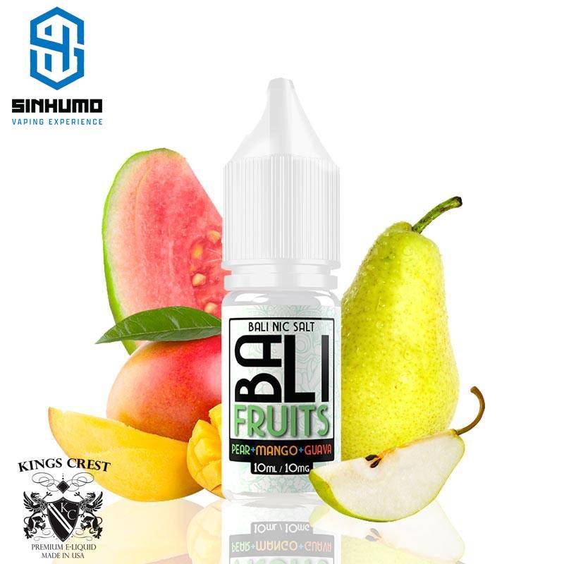 Pear Mango Guava 10mg/ml Bali Fruits (Sales de Nicotina) 10ml by Kings Crest