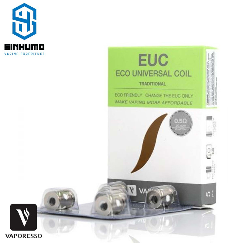 Resistencias EUC Clapton By Vaporesso | SINHUMO SEVILLA