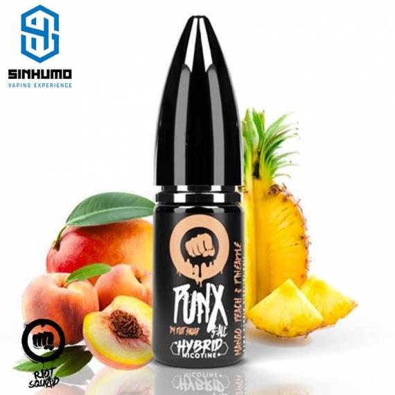 Mango Peach & Pineapple 10ml by Riot Squad Salt Mango Peach & Pineapple 10ml by Riot Squad Salt