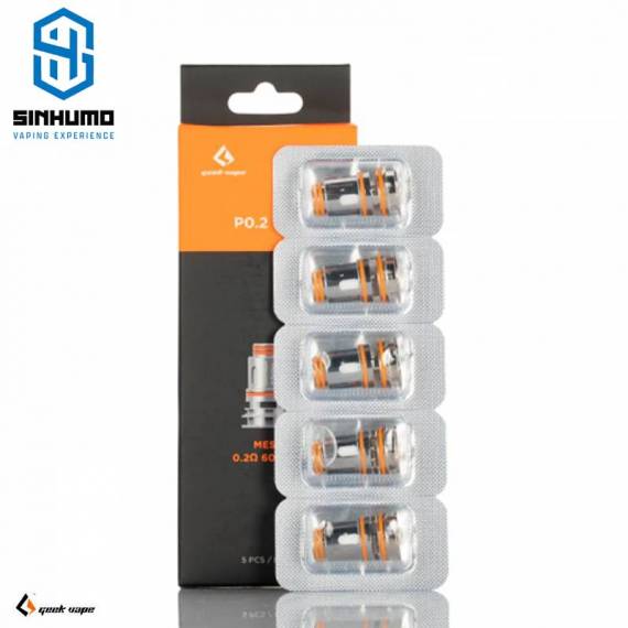 Resistencias Serie P 0.2 Ohm para Aegis Boost PRO by Geekvape