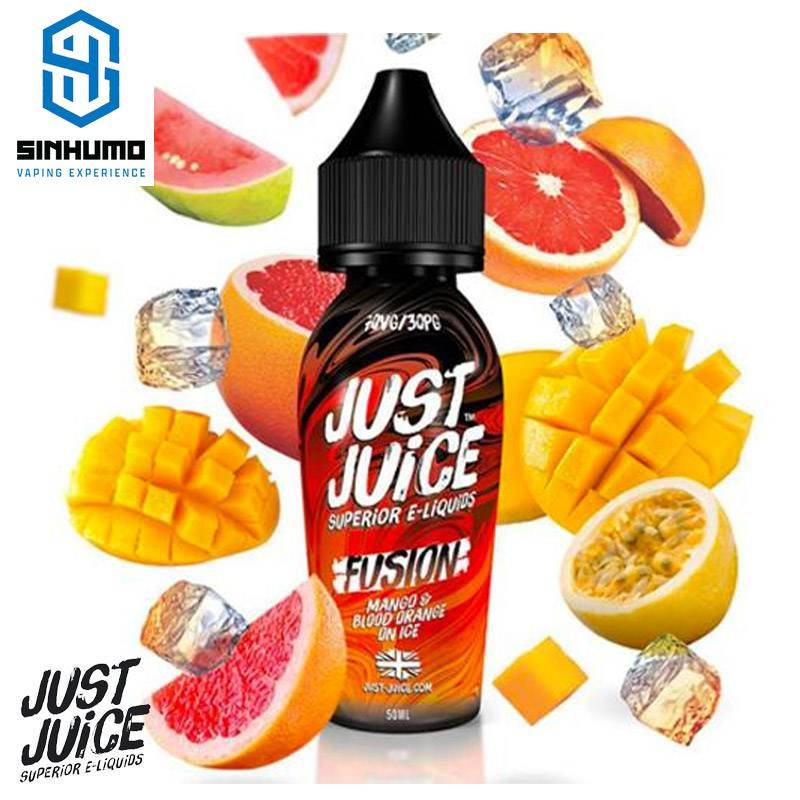 Fusion Blood Orange Mango On Ice 50ml By Just Juice