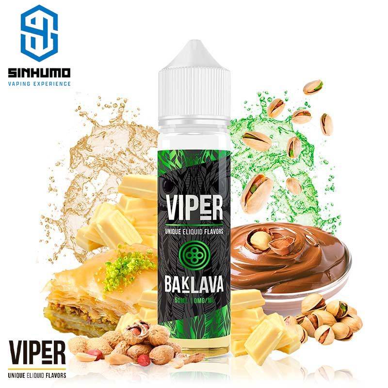 Eliquid Baklava 50ml by Viper Unique Eliquid Flavours