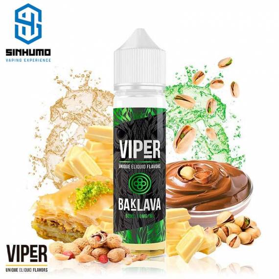 Eliquid Baklava 50ml by Viper Unique Eliquid Flavours