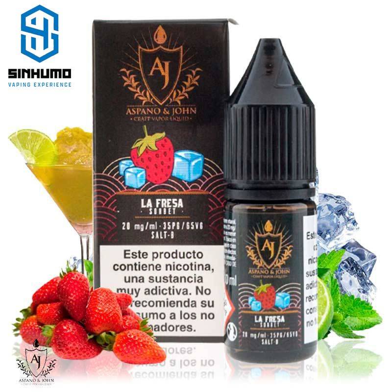 La Fresa Sorbet (Sales de Nicotina) 10ml by Aspano & John Salt-B