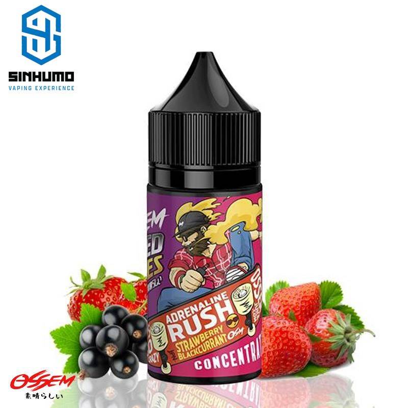 Aroma Strawberry Blackcurrant (Adrenaline Rush) 30ml by Ossem