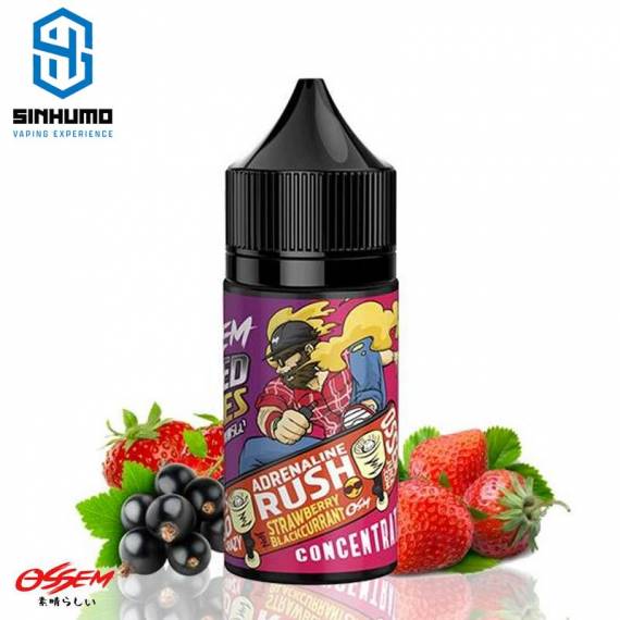 Aroma Strawberry Blackcurrant (Adrenaline Rush) 30ml by Ossem