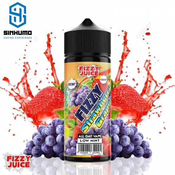 Strawberry Grape (Fizzy Juice) 100ml by Mohawk & Co