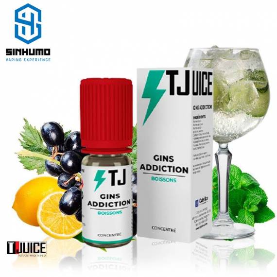 Sales Gins Addiction Halcyon Haze 10ml by T-Juice Sales Gins Addiction Halcyon Haze 10ml by T-Juice