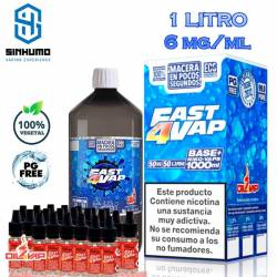 Packs De Bases Fast4Vap 6mg...