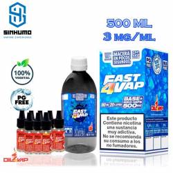 Packs De Bases Fast4Vap 3mg...