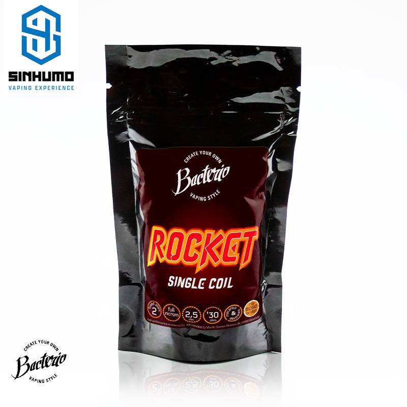 Rocket SINGLE COIL 0.30 Ohm Full N80 by Bacterio Coils