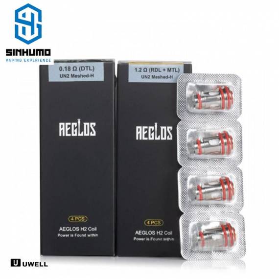 Resistencias para Aeglos H2 Pod By Uwell