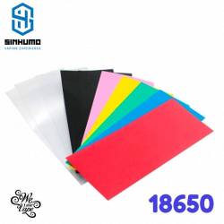 Pack de 10 Battery Wraps 18650 By We Are Vapes