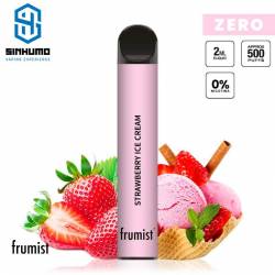 Pod desechable SIN NICOTINA Strawberry Ice Cream 0mg by Frumist