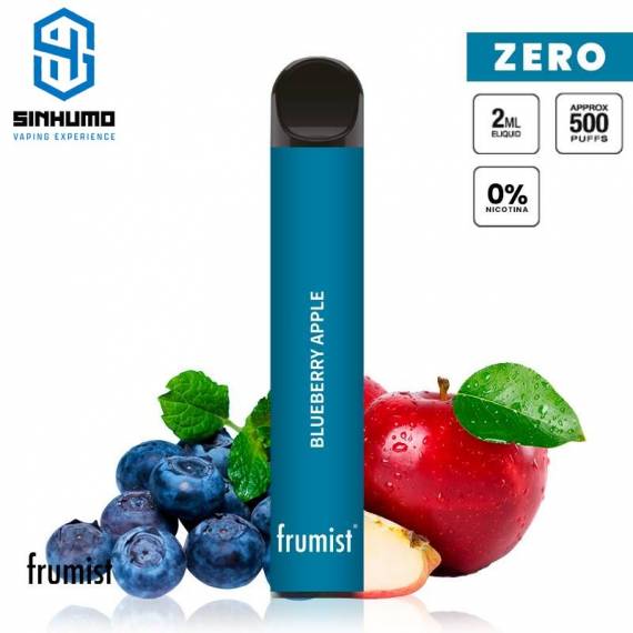 Pod desechable SIN NICOTINA Blueberry Apple 0mg by Frumist