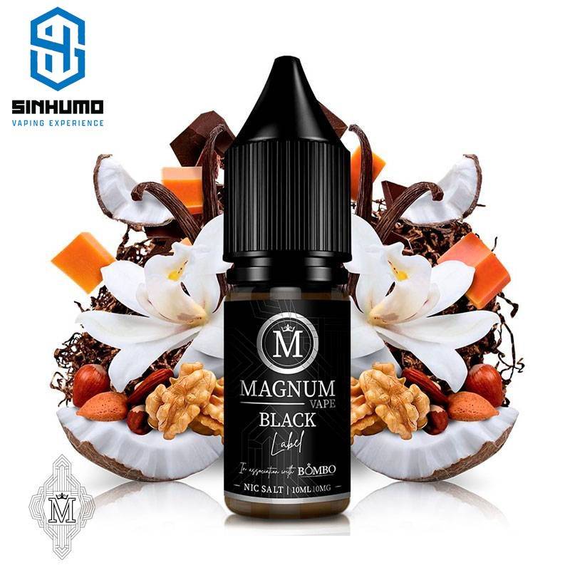 Black Label (Magnum Vape) 10ml By Nic Salts by Bombo