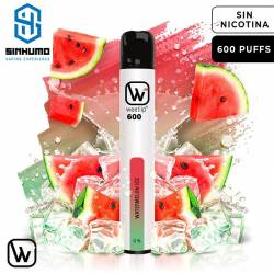 Vaper Desechable Watermelon Ice SIN NICOTINA by Weetiip