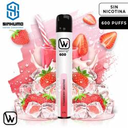 Vaper Desechable Strawberry Smoothie SIN NICOTINA by Weetiip