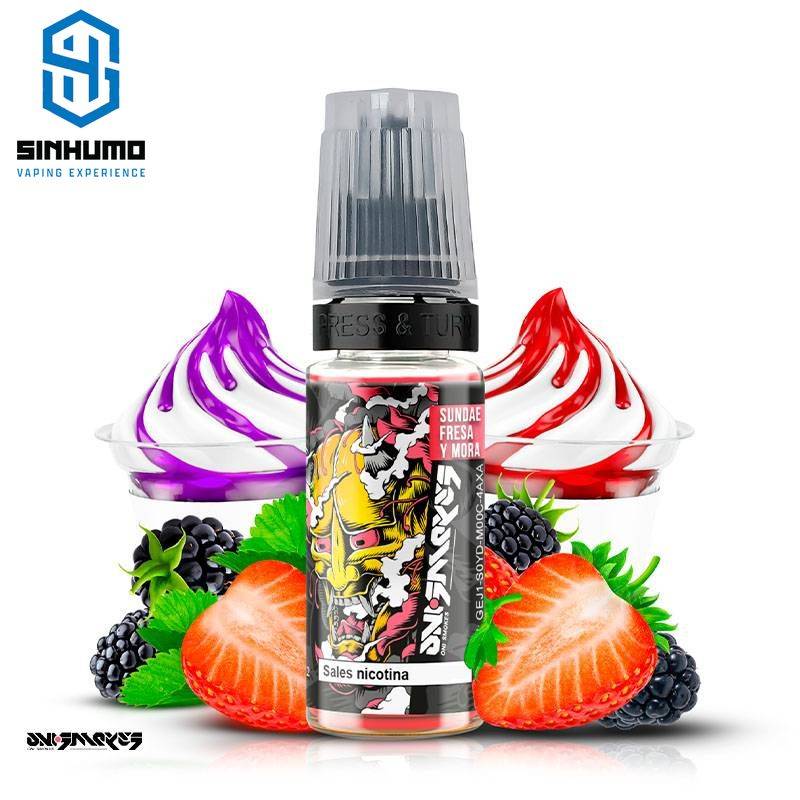 Sundae Fresa y Mora 10ml by Onismokes Salts