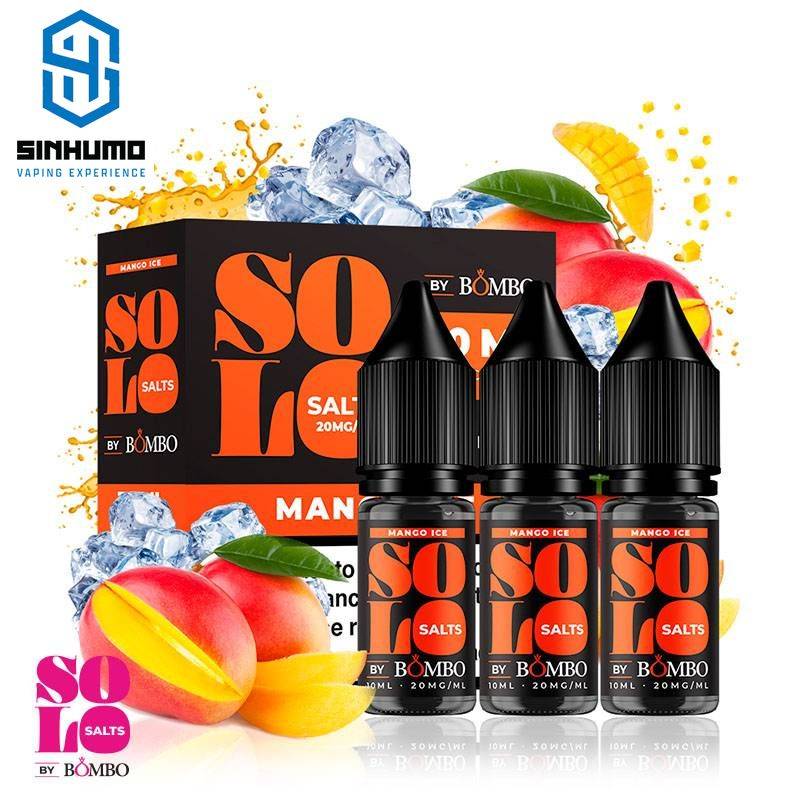 Sales Solo Salts Mango Ice 10ml (Pack de 3) by Bombo