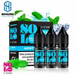 Sales Solo Salts Menthol Ice 10ml (Pack de 3) by Bombo