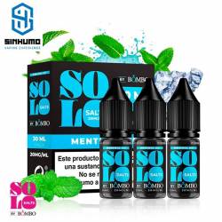 Sales Solo Salts Menthol Ice 10ml (Pack de 3) by Bombo
