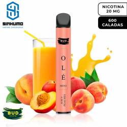 Vaper Desechable Juicy Peaches Olé Mini 20mg by Bud Vape