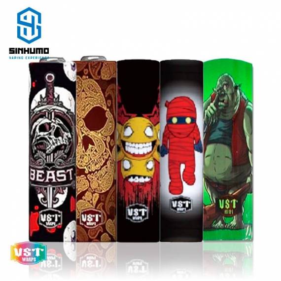 Pack de 5 Battery Wraps 18650 By VST Wraps