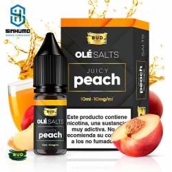 [OLÉ SALTS] Juicy Peach 10ml By Bud Vape Olé