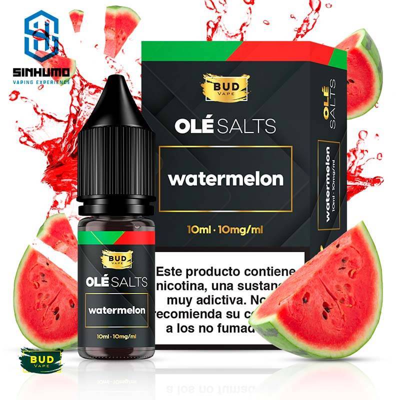[OLÉ SALTS] Watermelon 10ml By Bud Vape Olé