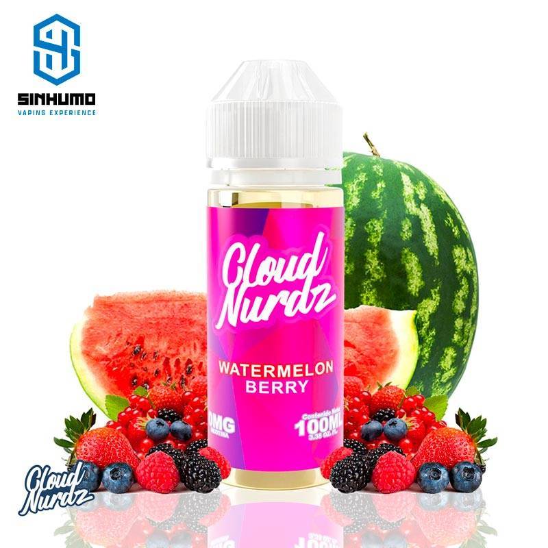 Watermelon Berry 100ml by Cloud Nurdz