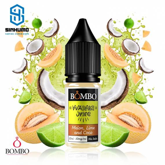 Sales Melon Lime & Coco (Wailani Juice) 10ml by Bombo E-liquids