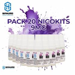 Pack de 20 Nicokits 50/50 9mg By Sinhumo
