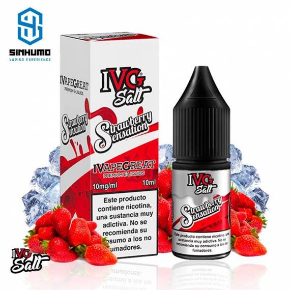 Sales Strawberry Sensation 10ml By IVG Salt