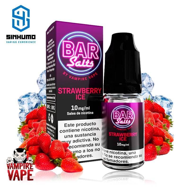 Sales Strawberry Ice Bar Salts 10ml By Vampire Vape