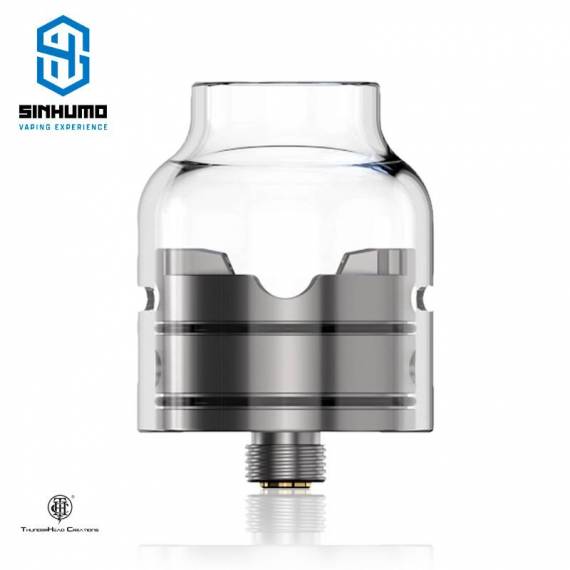 Blaze Solo RDA Glass Version By Thunderhead Creations x Mike Vapes Blaze Solo RDA Glass Version By Thunderhead Creations x Mike Vapes