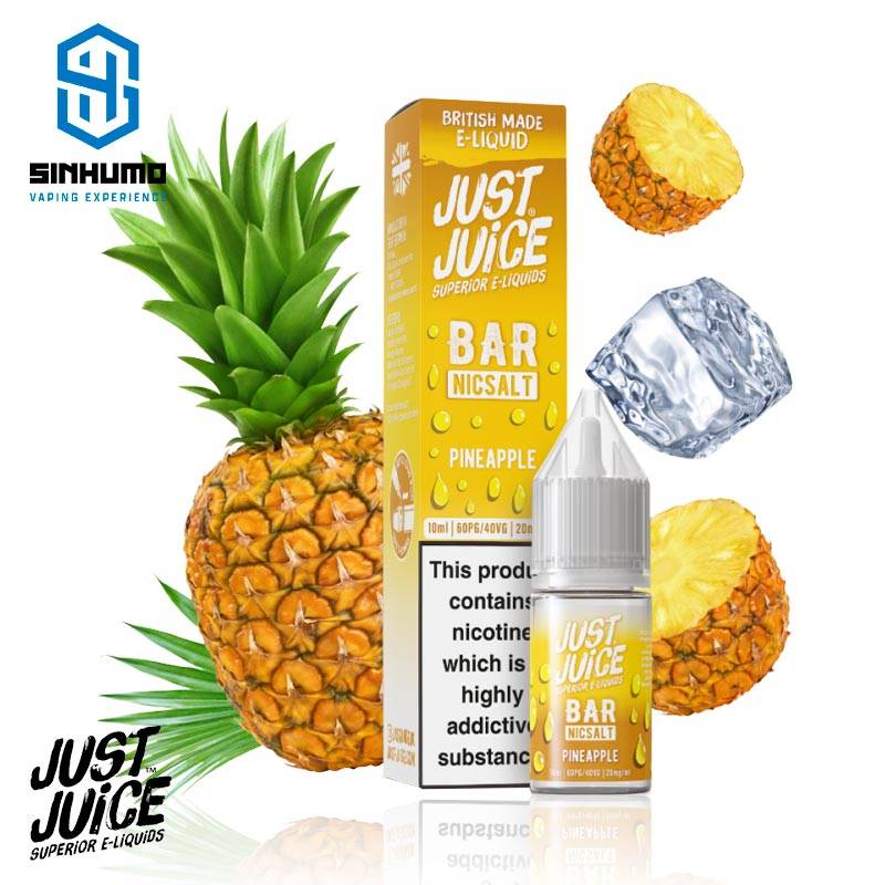 Sales Pineapple Ice 10ml Bar Salts by Just Juice ICE Nic Salt